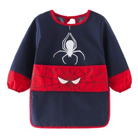 Children's Painting Apron, Waterproof Children's Painting Coat 2-5 Years Girls/Boy, Craft Apron Children with Sleeves and Pockets, Perfect for Painting, Crafts, Cooking and Mud