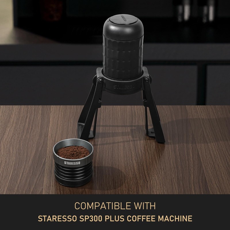 STARESSO 53 mm Aluminium Alloy Coffee Dosing Ring, Compatible with