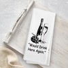 CUANFDDSF Humor Wine Champagne Gift Kitchen Towels, Wine Gifts for