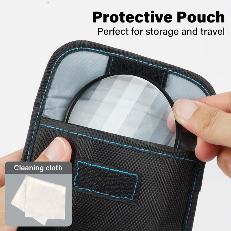 Walking Way 52mm Linear Prism Filter for Camera Lenses Creative