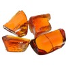 sourcing map Fire Glass for Fire Pit, 5-8cm(2"-3.1") High Luster