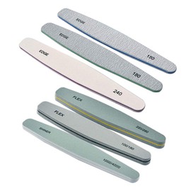 Ofkpo 6 Piece Double Sided Nail File Nail Buffer Buffing Sanding Block Nail File Set