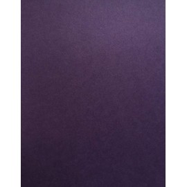 Colorplan Amethyst / Dark Purple Cardstock Paper - 8.5 x 11 inch Premium 100 lb. Cover - 25 Sheets from Cardstock Warehouse