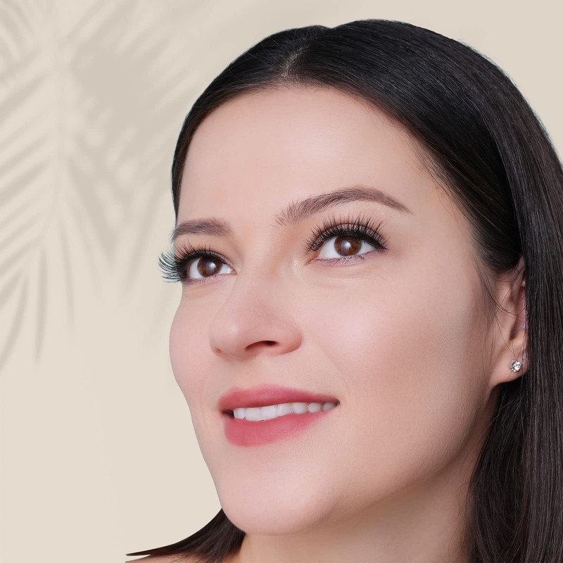 AKXSINKA Cluster Lashes, D Curl DIY Lash Extensions, Weightless Thinnest