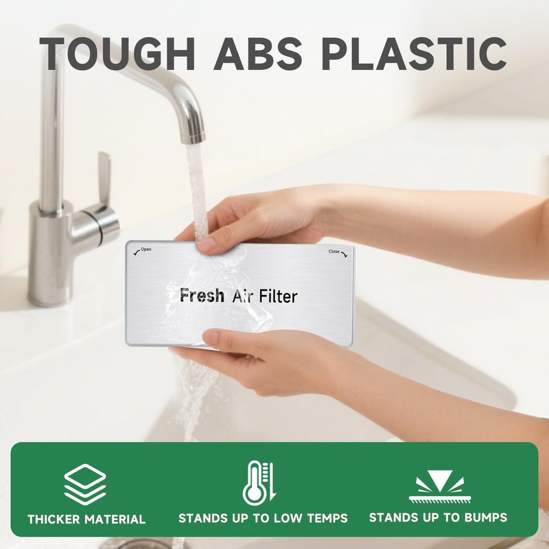 LEYURISE Refrigerator Filter Cover Fresh Air Filter Assembly Compatible with