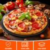 mobzio Round Pizza Pans with Holes, 4Pcs Pizza Pan for