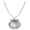 Cape Cod Jewelry-CCJ Scallop Shell Necklace Large Pendant 22" for