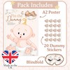 Pink Bee Parties Pin The Dummy Game in Teddy Bear
