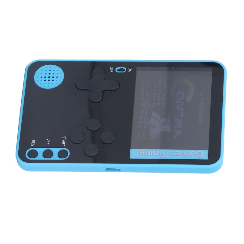 Blue Handheld Game Console Retro Portable Game Player Video Games