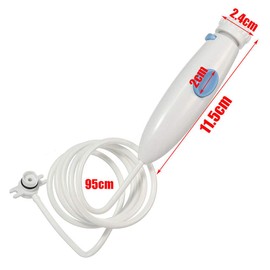 RAYWE Water Flosser Handle Kit Dental Replacement Tube Hose Oral Hygiene Accessories for Wp-100 Wp-450 Wp-660 Wp-900