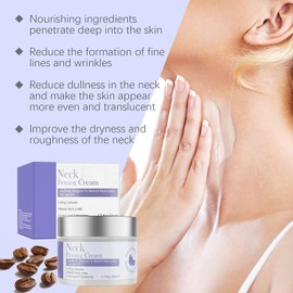 2 Piezas Crema Lifting Reafirmante De Cuello, Crema Reafirmante, Crema Antienvejecimiento Para El Cuello, Lift & Firm Neck Cream, Diluye Las Líneas Del Cuello Y Embellece El Contorno Del Cuello