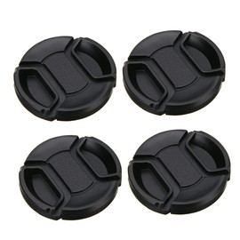 Levemolo 4pcs Center Pinch Lens Cover Lens Protectors Compact Design for Dust and Moisture Resistance for Mirrorless Cameras