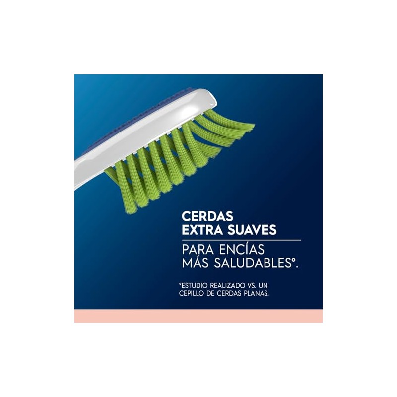 Oral Encías Detox Cepillo Dientes Cerdas Extrasuaves Crisscross Unidades Multicolor