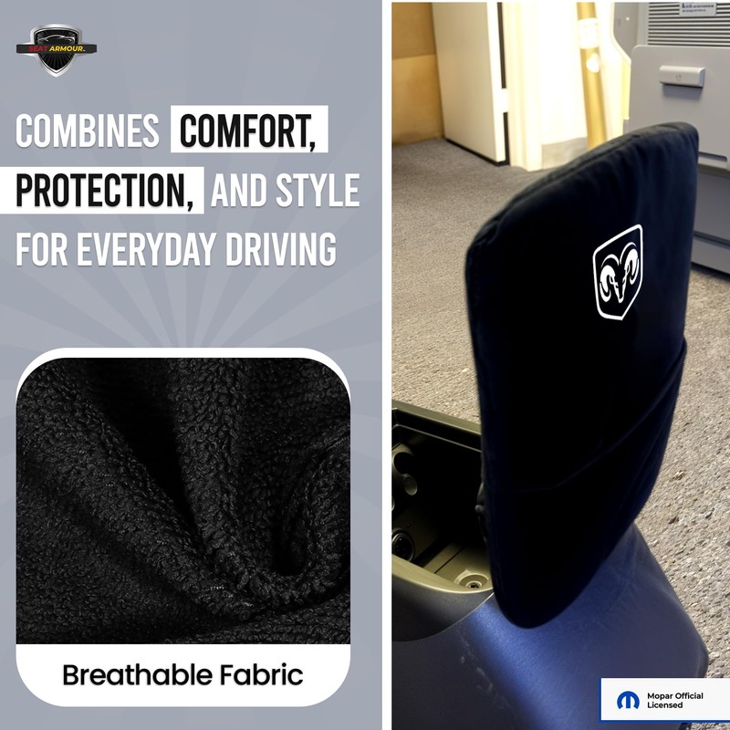 Premium Console Armrest Cover for Ram (2014-2021) – Soft, Machine