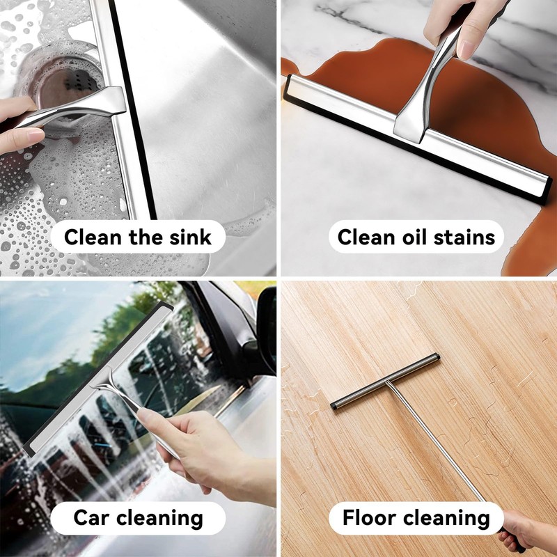 Squeegee Window Squeegee Window Squeegee Wiper Rubber Blade 105 cm