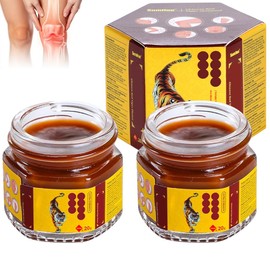 FENYW Red Tiger Salbe, 2 Stück Salbe Rot, Gelenkschmerzen Linderung für Arm Taille Hinterhand Füße Bein, Gelenk Muskel Schmerzen Schulter beruhigende für Männer & Frauen