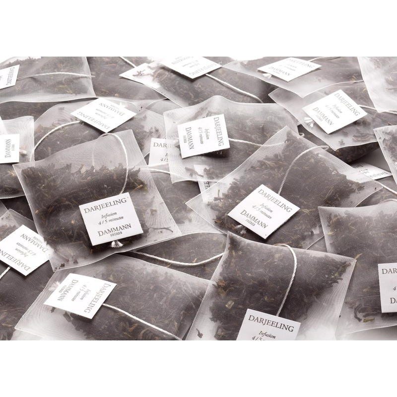 Dammann Freres Sachets, Darjeeling Tea Bags, Premium Gourmet French Black