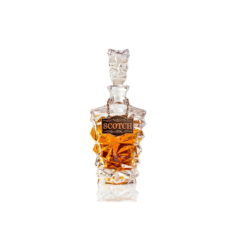 IcyPeak 1PSC Decanter Tag - Copper Colour - Scotch Decanter