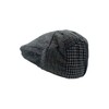 DAIDEM Multi Pattern Patchwork Wool Blend Gatsby Newsboy Ivy Hat