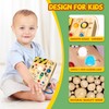 Busy Board,Montessori Toys for 1-3 Years Old, Wooden Toddler Toys,