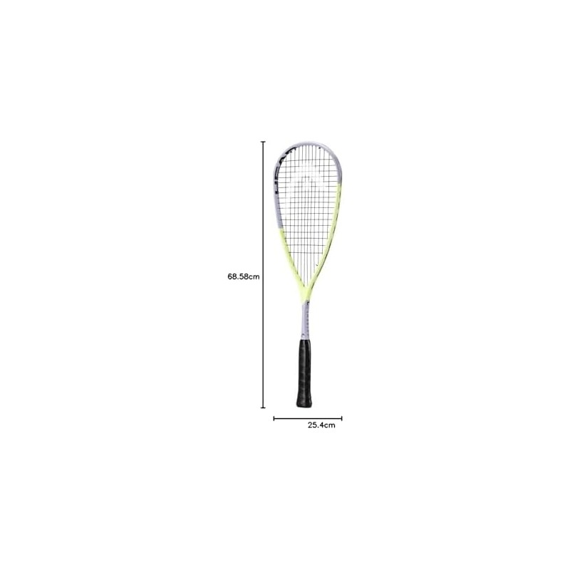 HEAD Extreme - Raqueta de squash, pre-encordada