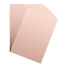 PATIKIL 2.8x4 inch Double Sided Copper Clad Laminate PCB, 12 Pcs 2mm Thickness FR4 Copper Plated Universal Circuit Prototype Board for Etching DIY PCB Kit