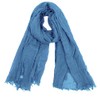 Van Der Rich ® - Scarf with fine crepe surface