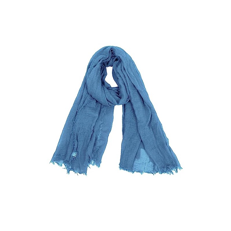 Van Der Rich ® - Scarf with fine crepe surface