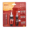 Amtech L1245 Stubby Mini Ratchet Driver, 30-Piece