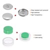 HARFINGTON 40 Sets Self Cover Button Kit 28mm Aluminum Button