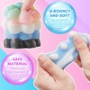 28pcs Taba Squishy Cat Paw Squeeze Toys, Handmade Mini Kawaii