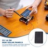 MECCANIXITY 5V 1A 5W Mini Solar Panels, USB Solar Panel