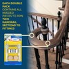 Zipbolt UT Railbolt - Connects Staircase Handrails to Balusters, Spindles,