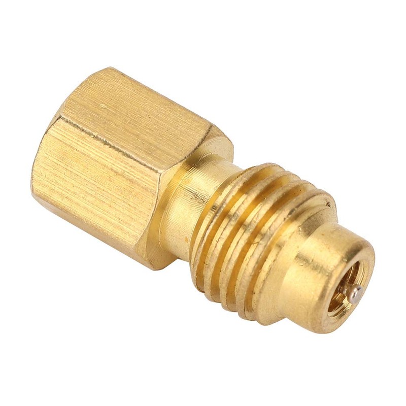 Adapter 1/4SAE Female to 1/2ACME Adapter Plug for R134A Car