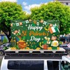 Comelodiant Happy St.Patrick's Day Decorations Backdrop Saint Patricks Day Banner