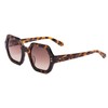 SITO SHADES Foxy Womens Square Rectangle Sunglasses in Honey Tortoise/Standard