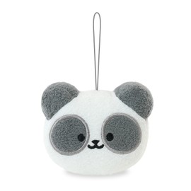 Anirollz Stuffed Animal Plush Keychain – 4” Face Ornament Charm Toy Doll | Soft, Squishy, Cute, Comfort, Safe | Birthday Decorations Gift Kawaii Panda Bear Character Pandaroll