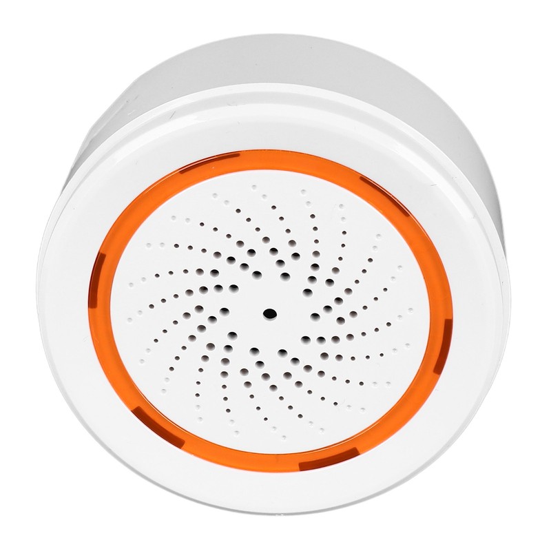 Smart Indoor Sound and Light Alarm USB Battery Dual Power