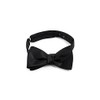 BOSS Men's Silk Jacquard Bow Tie, Black, One Size