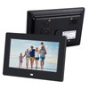 7Inch 1024*600HD Digital Photo Picture Frame Alarm Clock Player Album