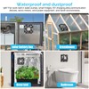 Wathai 120mm x 38mm 12V Waterproof Exhaust Fan Dual Ball