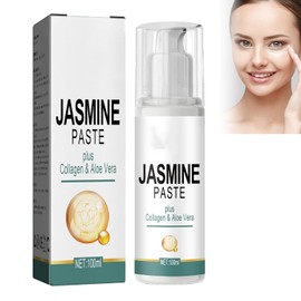 Jasmine Ointment Plus, Eye Cream Against Wrinkles and Dark Circles, Jasmine Ointment Against Dark Circles, Active Jasmine Ointment Dark Circles, Eye Cream with Collagen and Aloe Vera 100 ml Each