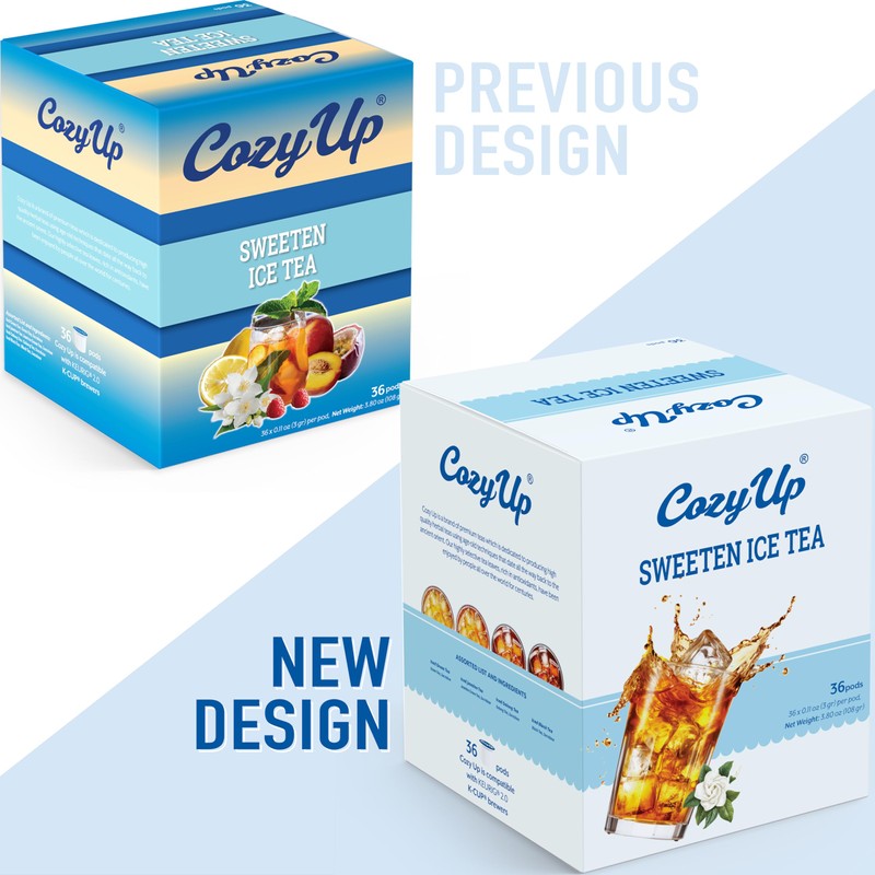 Cozy Up Iced Sweet Tea Variety Pack, 36 Count -