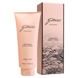 GATTINONI Armonia Roma 1946 Body Lotion for Women, 400 ml, with Floral and Woody Fragrance for Softer and More Fragrant Skin, Made in Italy