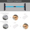 Stair Tread Template Tool 2.0，Foldable Stair Tread Gauge,Scale mark,Aluminum Alloy