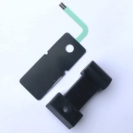 HUAYUWA Sensor Actuator Fits for ROLAND TD-1 Electric Drum Hi Hat Pedal Rubber Parts (1 Pedal Rubber and 1 Sheet Sensor)