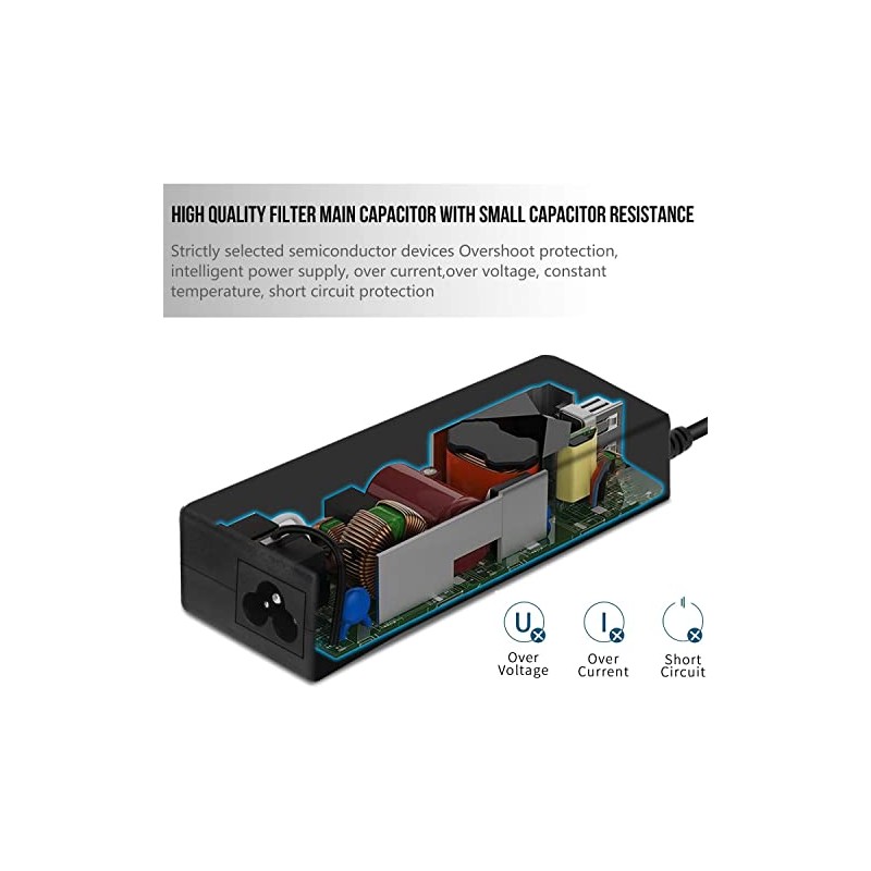K-MAINS DC Adapter Replacement for Intel NUC Kit NUC6i7KYK Skull