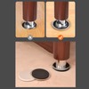 Furniture Sliders, 8Pcs Furniture Sliders for Carpet Reusable Round Glides