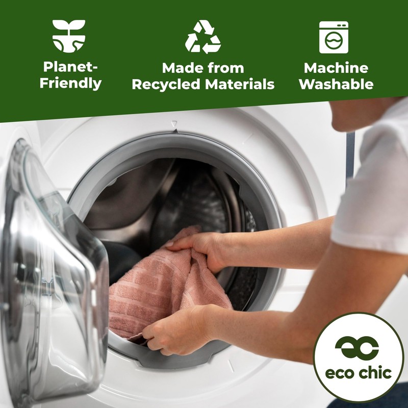 Eco Chic Recycled Cabin Holdall Bag, Lightweight Foldable Carry-On Luggage