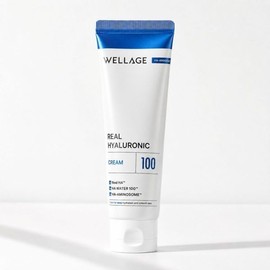 Wellage [Hwajal Ink Cream] Wellage Real Hyaluronic 100 Cream 50ml / [화잘먹크림] 웰라쥬 리얼 히알루로닉 100 크림 50ml